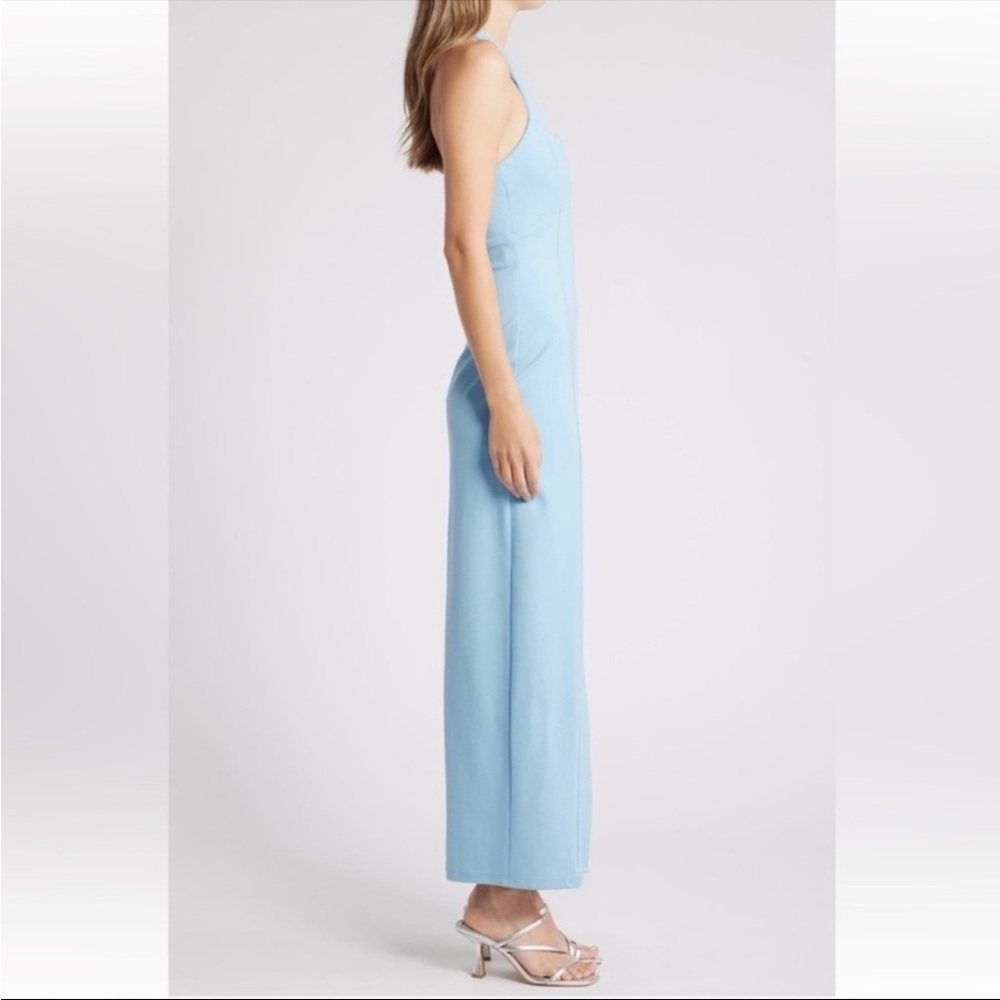 Elliatt Tuning Halter Neck Column Gown - Picture 2 of 7